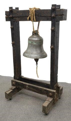 LARGE SPANISH COLONIAL BELL AND 3c1b67