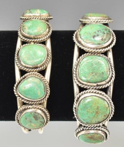 (2) SOUTHWEST SILVER & TURQUOISE