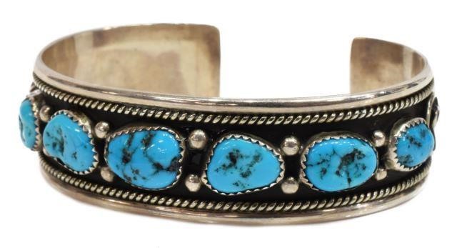 NATIVE AMERICAN STERLING TURQUOISE 3c1bc3