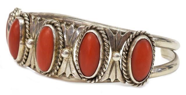 NATIVE AMERICAN TWO PRONG CORAL 3c1bbd