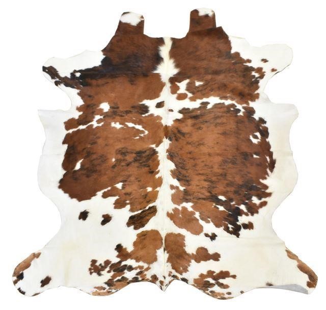 LARGE WHITE BROWN BLACK COW 3c1bed