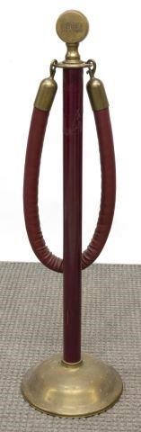 AMC MOVIE THEATRES BRASS STANCHION 3c1c1b