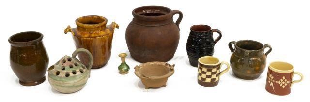  10 COLLECTION STONEWARE REDWARE 3c1c87