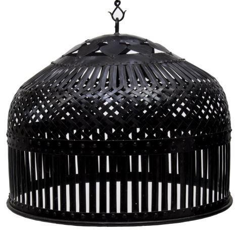 CONTINENTAL ROUND WOVEN METAL 1 LIGHT 3c1c93