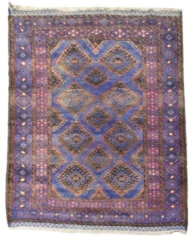 HAND-TIED PERSIAN WOOL RUG, 117.5"