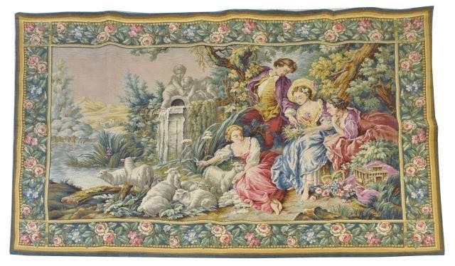 FRENCH ROCOCO STYLE PASTORAL HANGING 3c1cd0