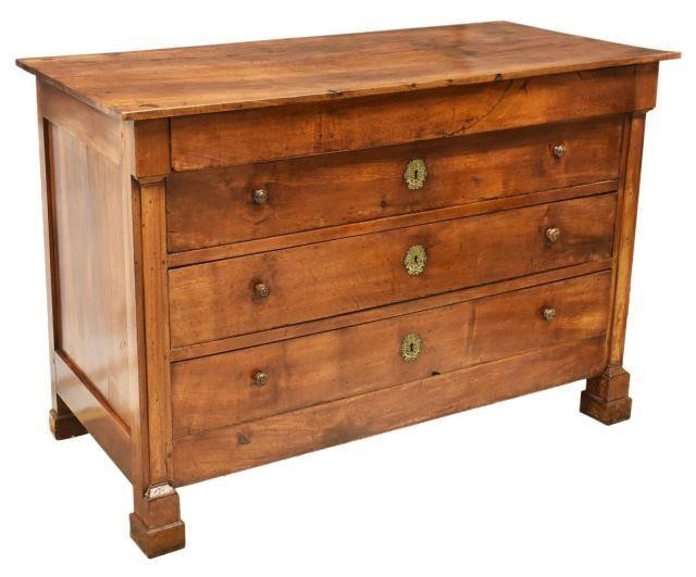 FRENCH LOUIS PHILIPPE WALNUT FOUR DRAWER 3c1d2e