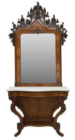 MONUMENTAL VICTORIAN CONSOLE TABLE 3c1d8d