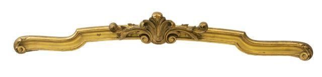 ANTIQUE ITALIAN GOLD LEAF ARCHITECTURAL 3c1db9