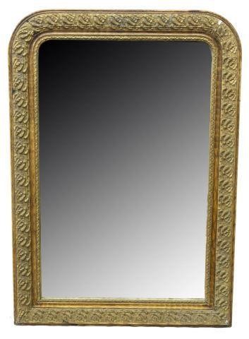 FRENCH CHARLES X GILTWOOD MIRROR  3c1e18