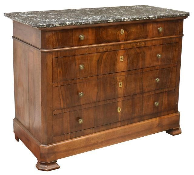 FRENCH LOUIS PHILIPPE MARBLE TOP 3c1e5b