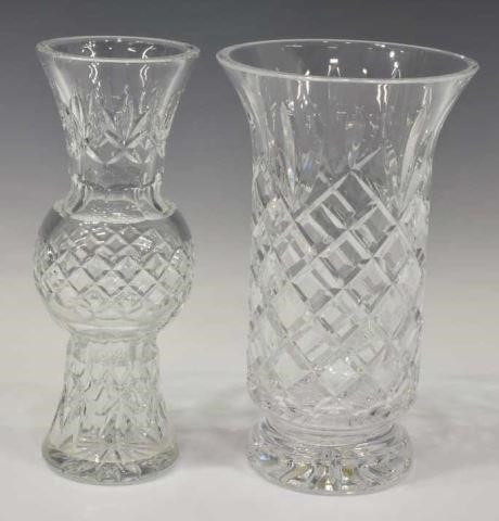  2 WATERFORD CUT CRYSTAL FLOWER 3c1e67