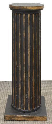 PARCEL GILT PAINTED FLUTED COLUMN 3c1e72