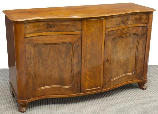 SCANDANAVIAN FIGURED MAHOGANY SIDEBOARDScandinavian 3c1e8f