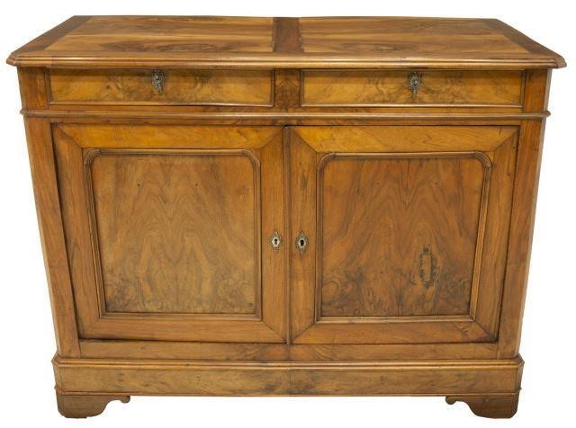 FRENCH LOUIS PHILIPPE BURL WALNUT