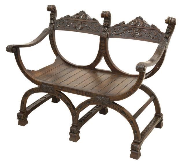 FRENCH RENAISSANCE REVIVAL WALNUT