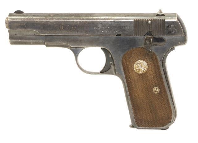 COLT MODEL M HAMMERLESS .380 CALIBER