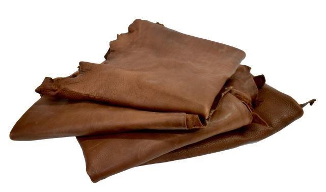 (4) WATER BUFFALO TANNED HIDES(lot