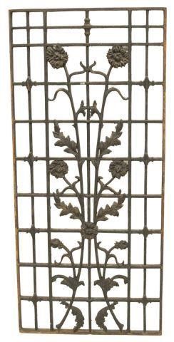 FRENCH CAST IRON ARCHITECTURAL