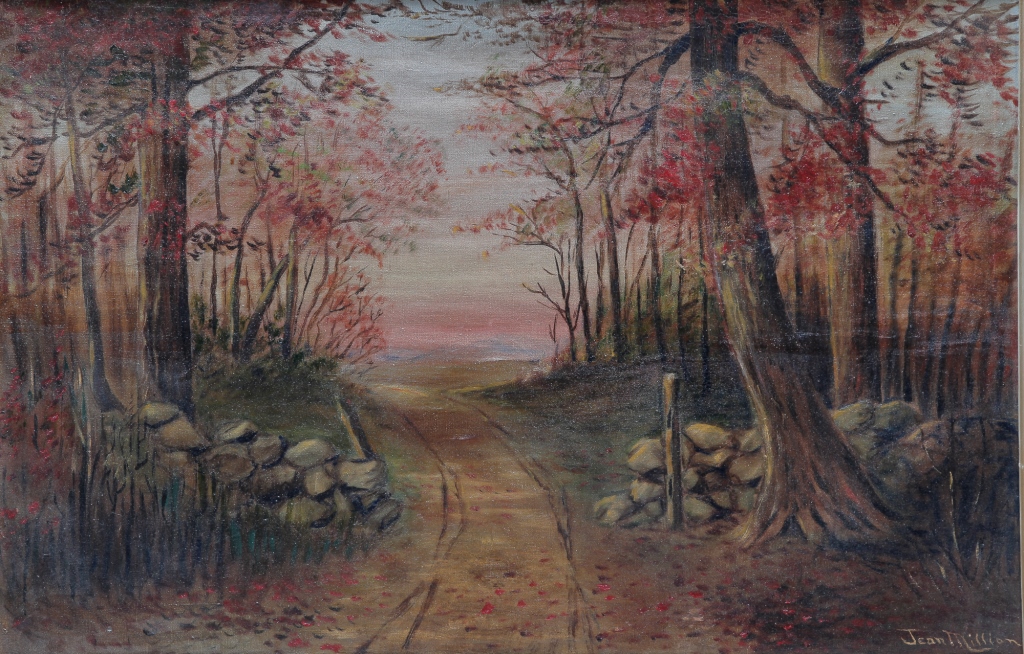 AUTUMN LANDSCAPE BY JEAN MILLIAN  3bf88c