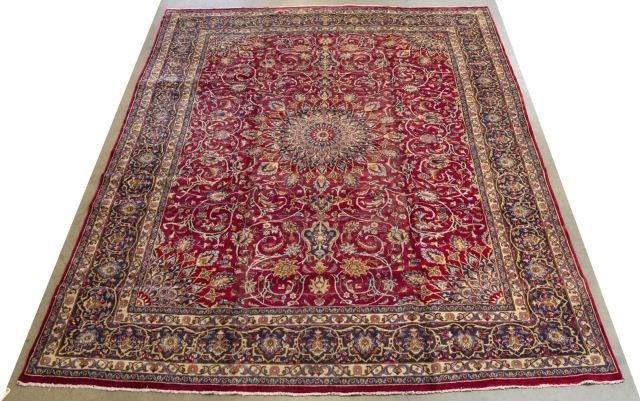 PERSIAN HAND-TIED ISFAHAN RUG,