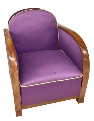 FRENCH ART DECO RECLINING CLUB 3bf905