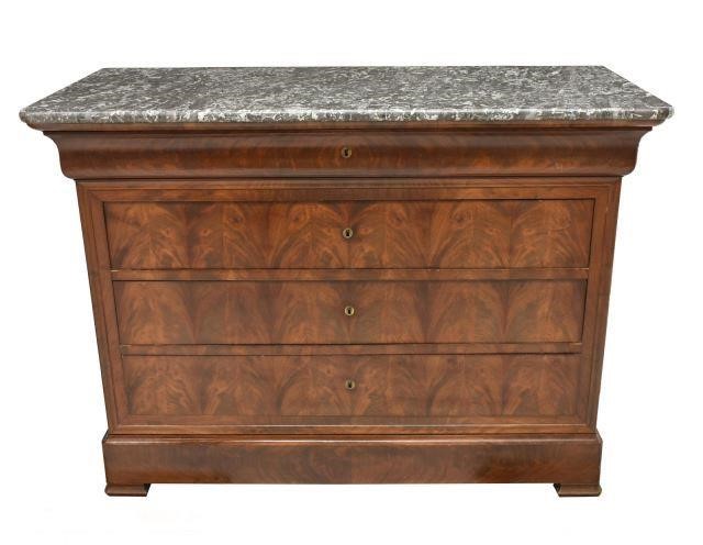 FRENCH LOUIS PHILIPPE MARBLE TOP 3bf928