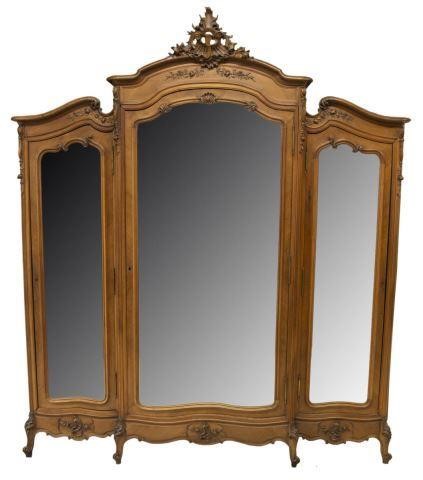 FRENCH LOUIS XV STYLE MIRRORED 3bf920