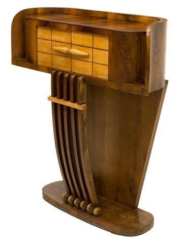 FRENCH ART DECO STREAMLINED CONSOLE 3bf9c7