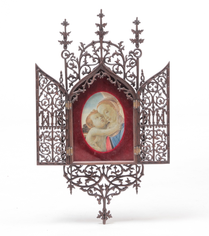 EUROPEAN GOTHIC PIERCE WORK NICHE 3bfa5b