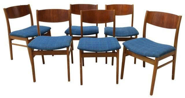  6 DANISH MID CENTURY MODERN DINING 3bfb53