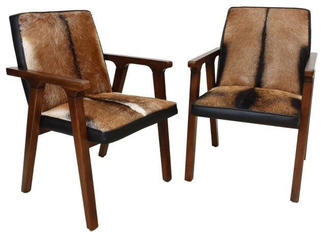  PAIR NEW TOMKIN ANIMAL HIDE MODERN 3bfb69