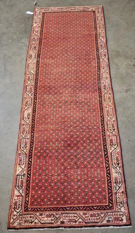 HAND TIED PERSIAN MESHKIN RUNNER  3bfb8a