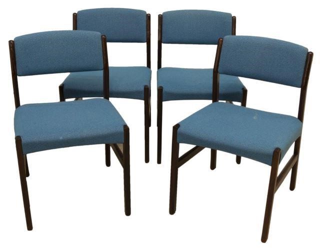  4 DANISH MID CENTURY MODERN DINING 3bfba0