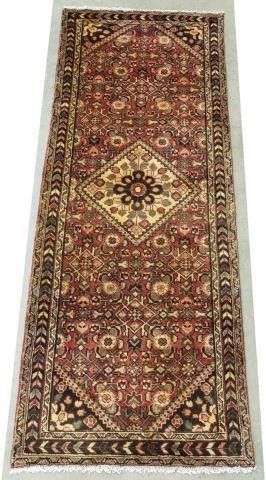 HAND TIED PERSIAN MESHKIN RUNNER  3bfbab