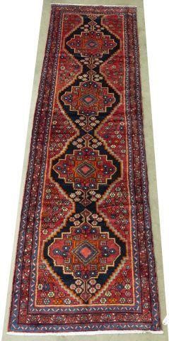 HAND TIED PERSIAN NAHAVAND RUNNER  3bfbac