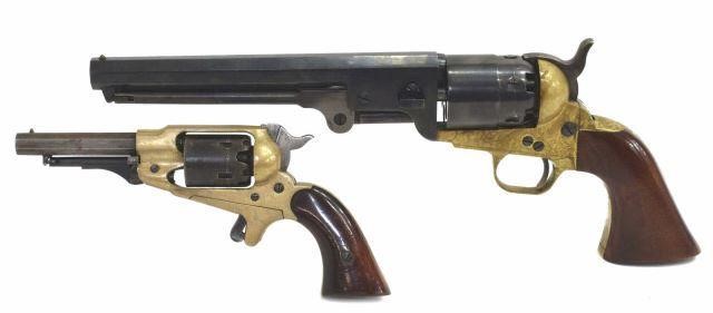 (2)ITALIAN COLT 1851 BLACK POWDER