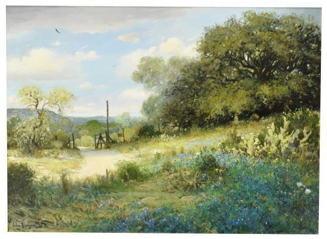 JOHN BARGER (B.1953) TEXAS BLUEBONNET