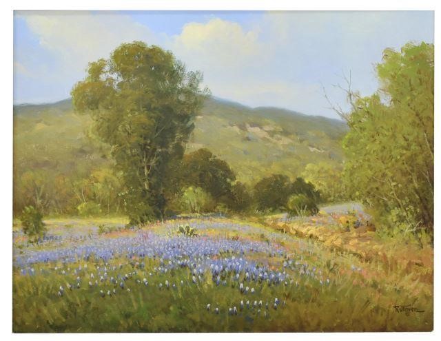 JERRY RUTHVEN (TX, B.1947) BLUEBONNET