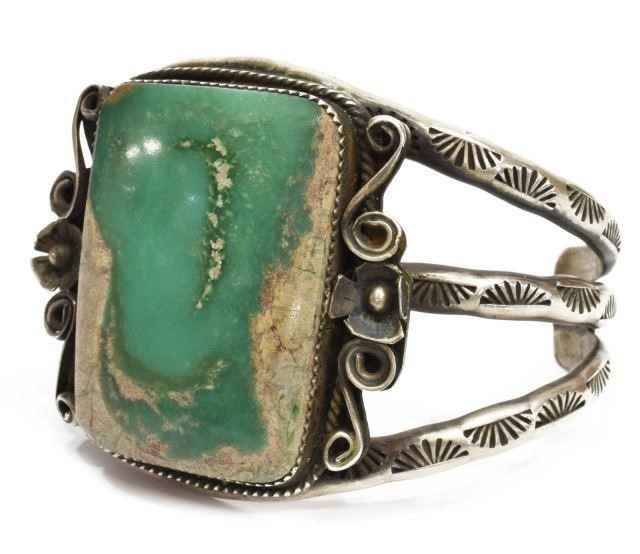 VICTOR HICKS NAVAJO STERLING &