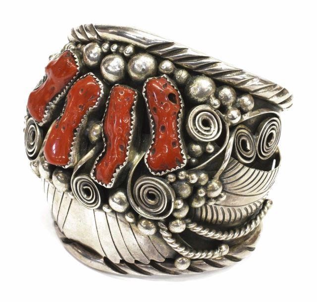 NATIVE AMERICAN STERLING RED 3bfc21