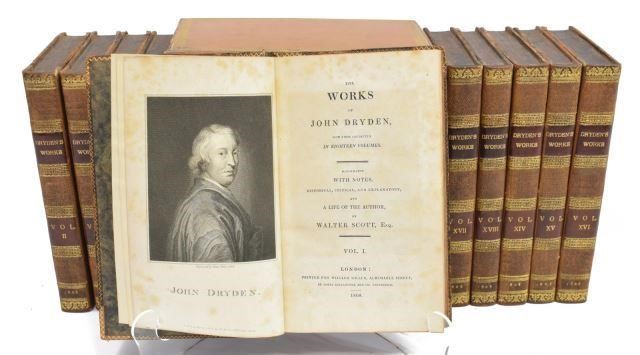  18 VOLS THE WORKS OF JOHN DRYDEN  3bfd0b