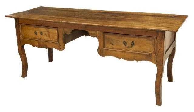 FRENCH PROVINCIAL FRUITWOOD WRITING