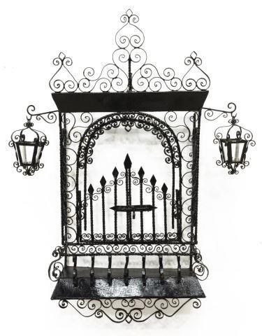 SPANISH ARCHITECTURAL WROUGHT IRON 3bfdca