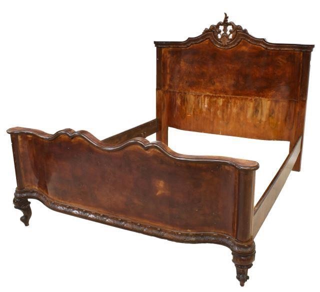 ITALIAN VENETIAN BURLWOOD BEDItalian 3bfdee