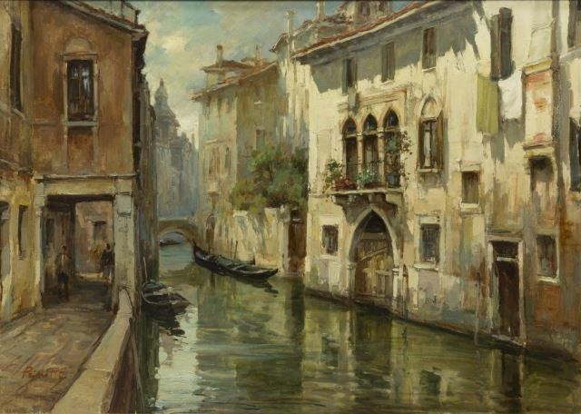 PRIMO RE B 1930 VENETIAN CANAL 3bfe07