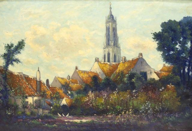 HENRI VAN LERVEN (1875-1954) 'VIEW