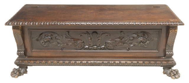 ITALIAN RENAISSANCE REVIVAL COFFER 3bfe2b