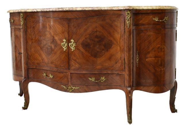 FRENCH LOUIS XV STYLE MARBLE TOP 3bfe74