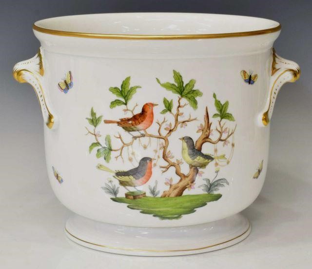 LARGE HEREND ROTHSCHILD BIRD PORCELAIN